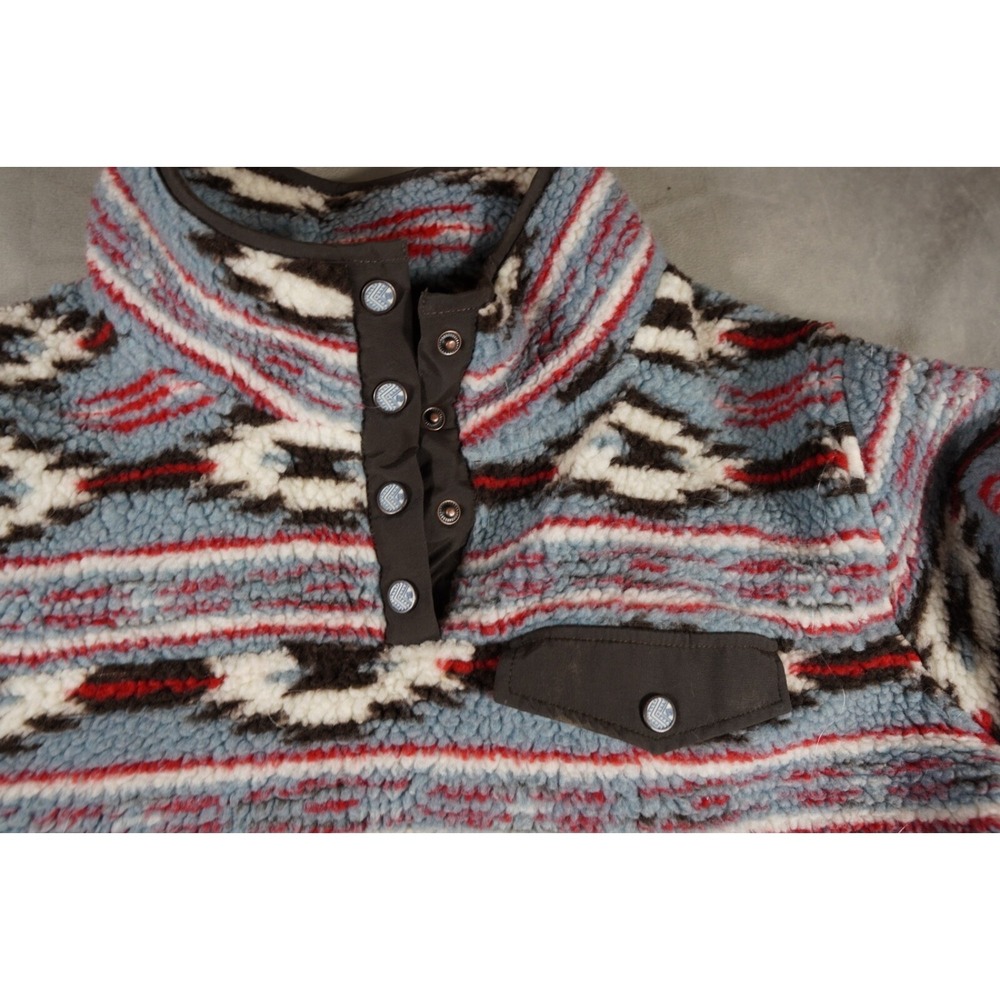 Cinch‎ Men's XL Quarter Fleece Pullover MAK0821002 Geometric Aztec Print